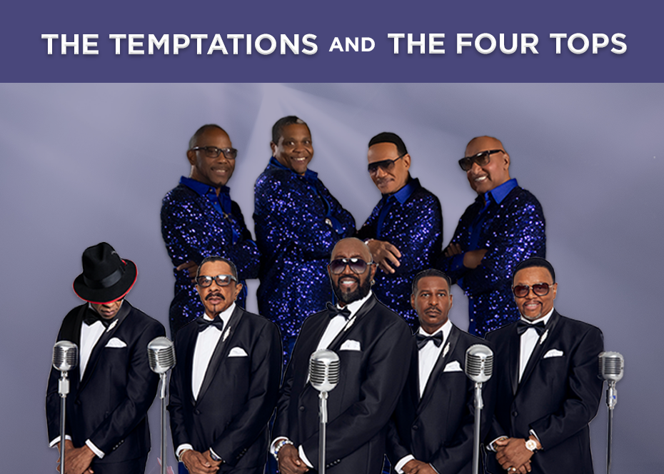 prangende Opførsel pant The Temptations and The Four Tops | Ferguson Center for the Arts