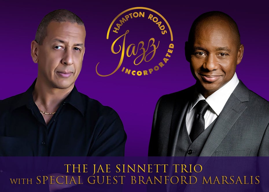 The Jae Sinnett Trio With Special Guest Branford Marsalis