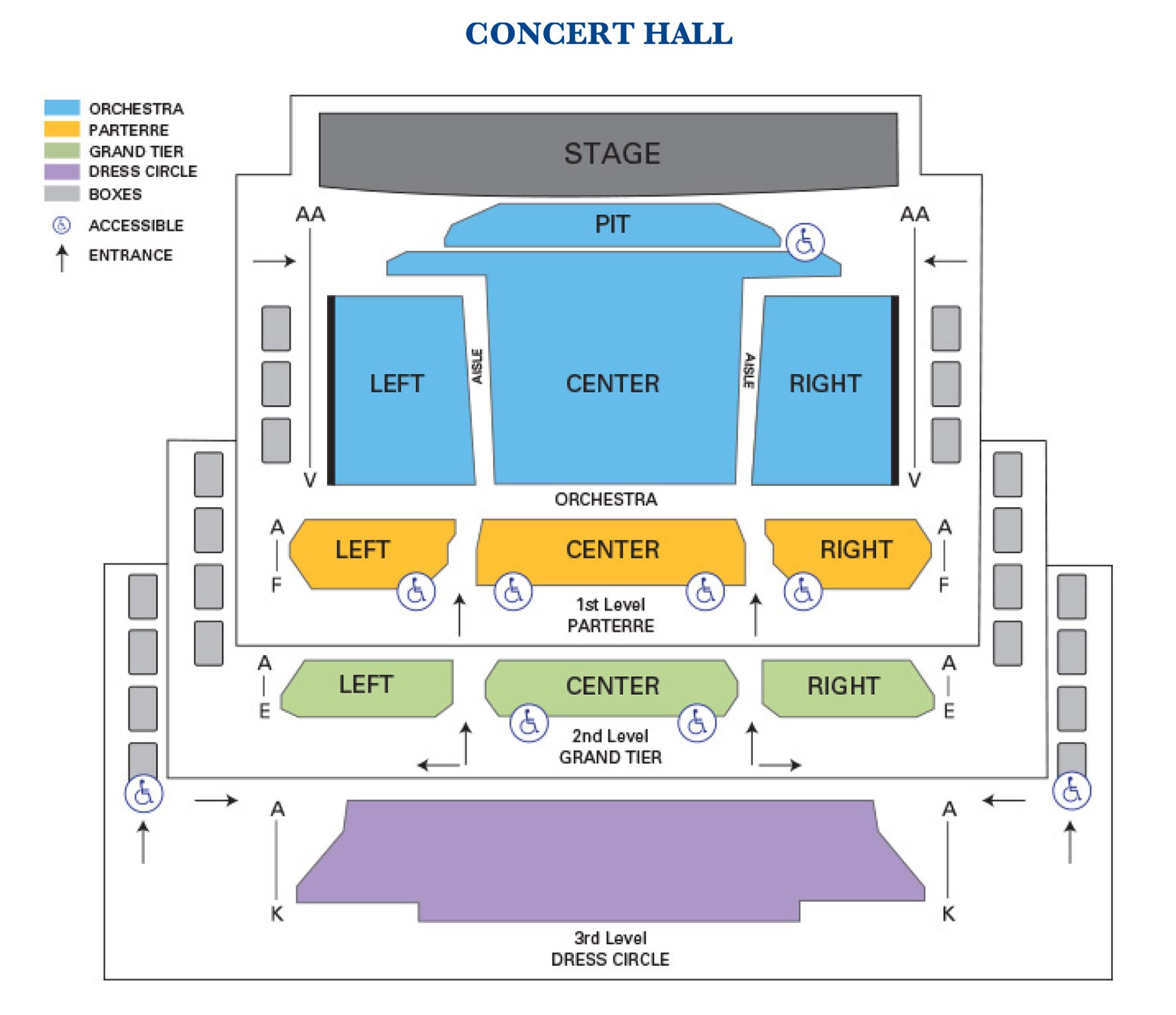 Harrison Opera House Seating Chart