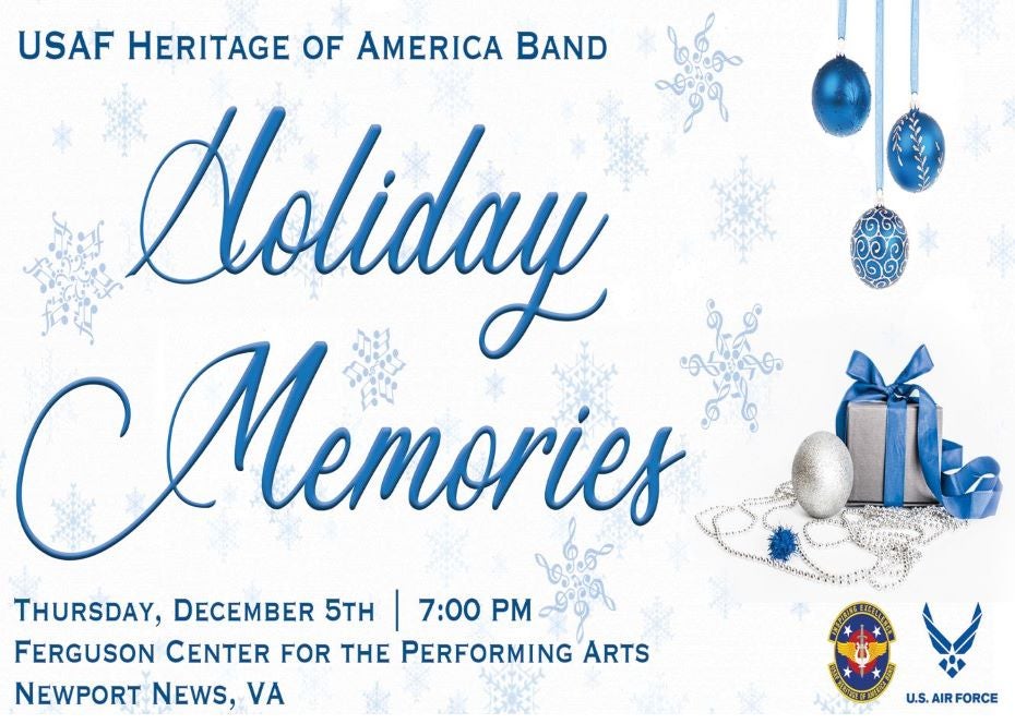 U.S. Air Force Heritage of America Band Holiday Concert 